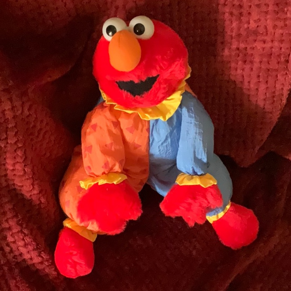 1986 plush parachute Elmo